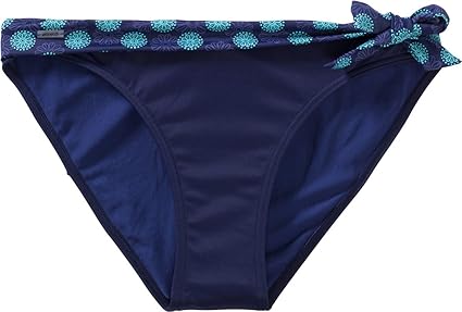 Etirel Damen Bikinihose Milly Solid Black / Green Jad