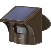 eMACROS Pro3 2.4G Wi-Fi Solar Driveway Alarm,1 Sensor Only | 1/2 mile wireless range, Add-on transmitter for driveway alarm, weatherproof for solar-powered outdoor security