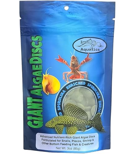 Mystery Invert Aquatics Mini Algae Discs - Sinking Food For Shrimp ...