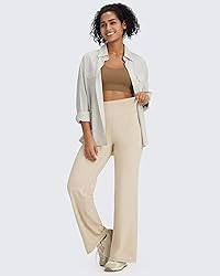 G4Free Wide Leg Yoga Pants for Women High Waist