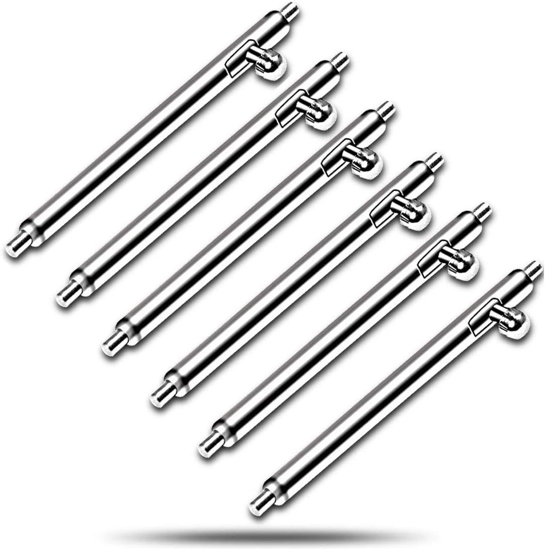 CSVK 20mm 22mm Quick Release Spring Bars Watch Pins Stainless Steel