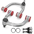 Front Upper Control Arms with Ball Joint for 2005-2024 Toyota Tacoma & Hilux & Fortuner,2-4" Lift Tubular Control Arms Replacement OEM Arms