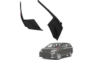 ORIVIN Windshield Wiper Cowl Cover Compatible with Toyota Sienna 2012-2019 Windshield Wiper Side Cowl Extension Cover Trim Left and Right Side 53866-08020 53867-08020
