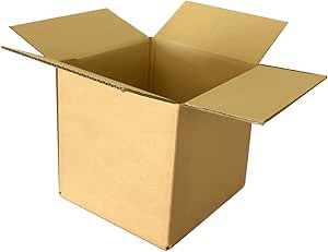 LOTE 10 CAJAS CARTÓN 200x200x200 CARTÓN SENCILLO: Amazon.es: Oficina y papelería