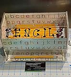 Pen and Pencil Dispenser Clear Acrylic Teachers Favorite Ready to Decorate - As Seen on Pinterest