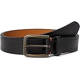Johnston & Murphy mens 175th Anniversary Brogue Leather Belt