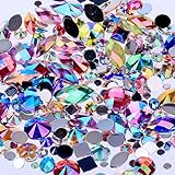 Mix Sizes 300pcs Crystal AB Mix Colors Nail Art