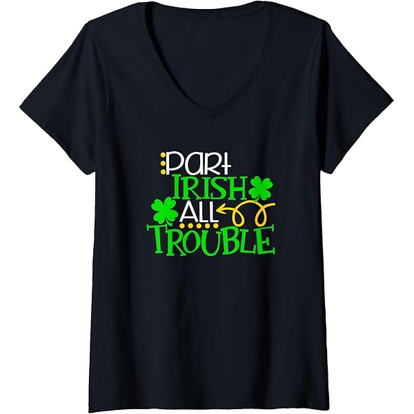 Amazon.com: Part Irish All Trouble Funny St Patrick's Day Ireland