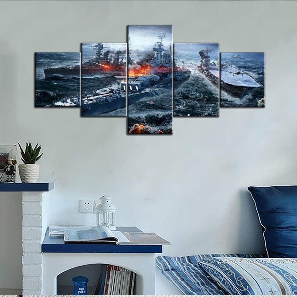 Djdasn Arte Moderno De La Lona Pintura Hd Impreso Arte De La Pared 5