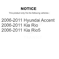 Front Ceramic Disc Brake Pads CMX-D1156 For