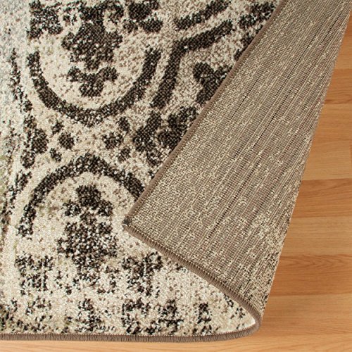 Superior Bristol Collection Area Rug, 8mm Pile Height with Jute Backing