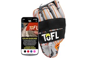 TOFL Baseball Glove Wrap Band for Break-in, Shaping & Glove Care | Baseball Glove Accessories for Men’s, Women’s, Adult & Youth Mitts