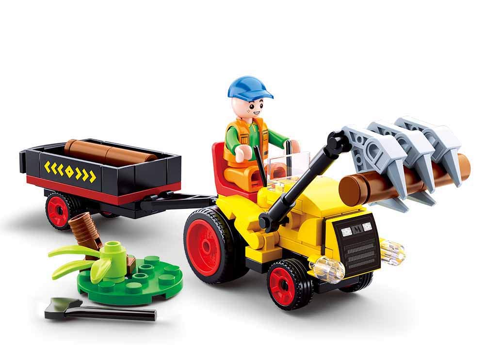 Sluban LOG TRAILER SMALL (110pcs)