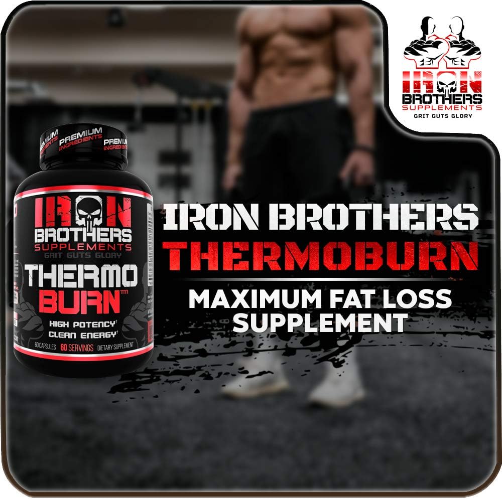 Thermogenic Fat Burners for Men / Women - Strongest Appetite Suppressant for Weight Loss - Metabolism Boosting - Hardcore Carb Blocker and Focus Supplement - Keto Pills - 60 Veggie Capsules: Health & Personal Care