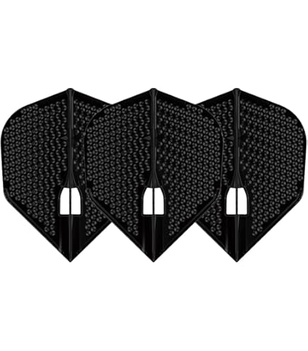 Amazon.com: Lstyle Dart Flights: L9d PRO Fantail - Dimple Texture