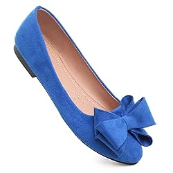 Hee grand Bowknot Flats for Women Classic Round Toe