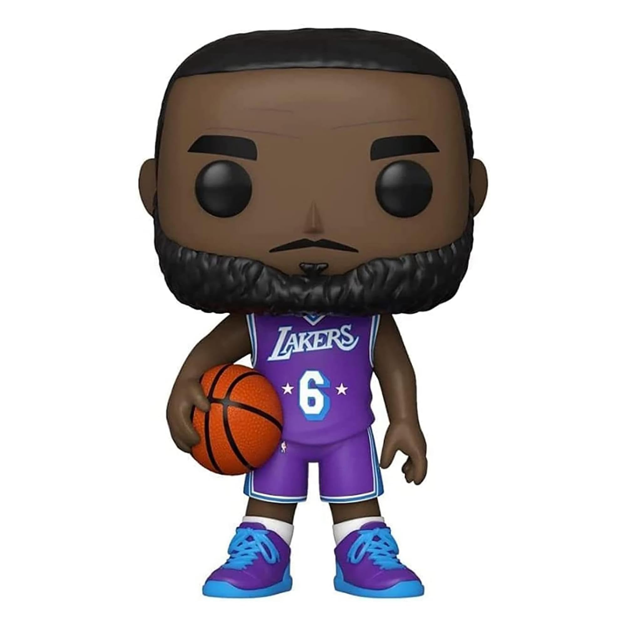 Funko POP! NBA: Lakers - LeBron James - (Yellow Jersey) - Collectable Vinyl Figure - Gift Idea - Official Merchandise - Toys for Kids & Adults - Sports Fans - Model Figure for Collectors and Display