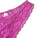 YiZYiF Men's Lace Briefs Underwear Gay Fetish Crossdress Panties with Sissy Pouch Rose,X-Large(Waistline 29.0-46.0