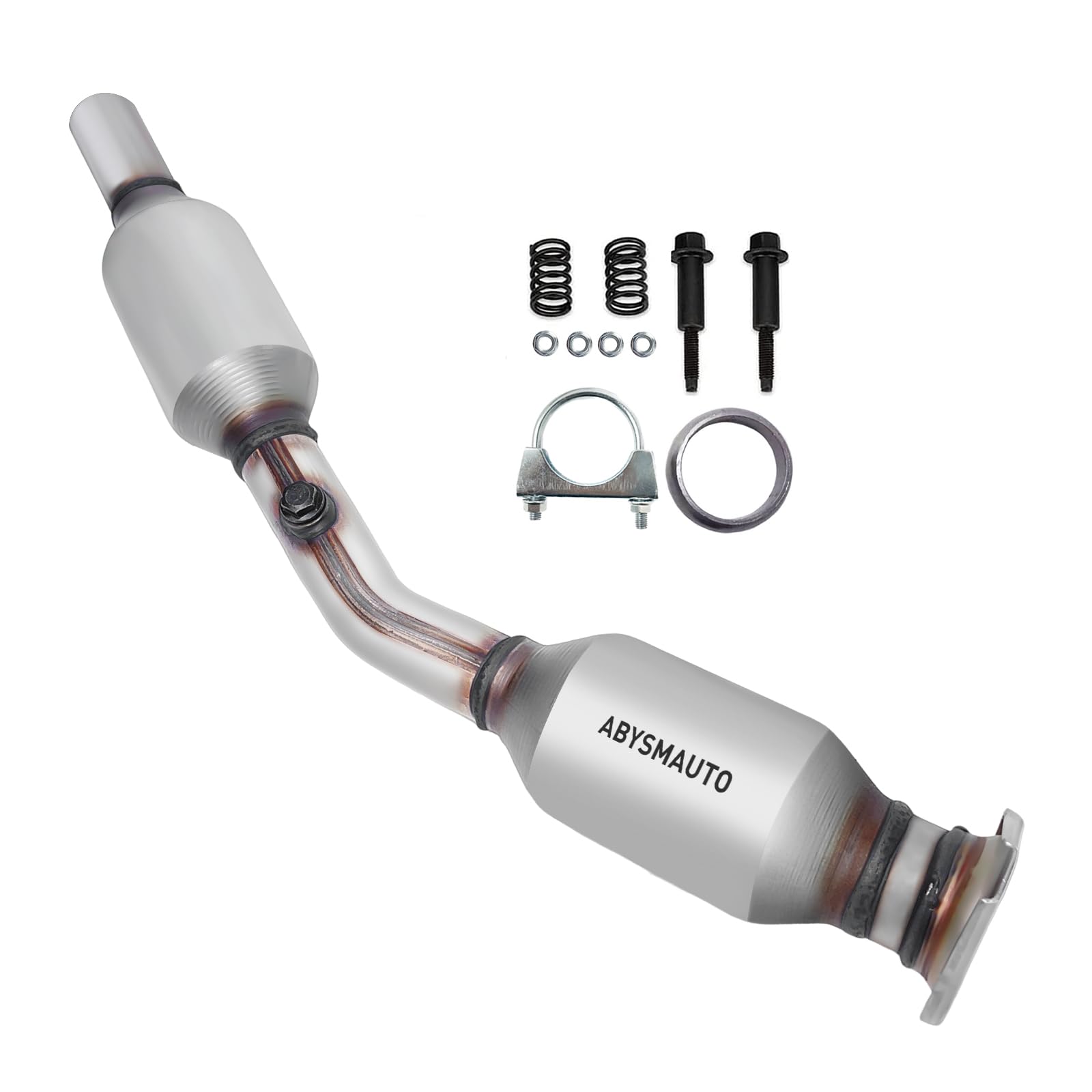 Photo 1 of ABYSMAUTO Catalytic Converter Direct-fit Compatible with Toyota Corolla, Matrix, Pontiac Vibe 2003-2008 1.8L l4 Catalytic Convertor 53717 (EPA Compliant)