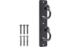 Lifeswell Heavy Duty Resistance Band Wall Anchor, Workout Wall Mount Anchor, Full Welding, Space Saving Workout Hook for Strength Training, Fitness, Physical Therapy