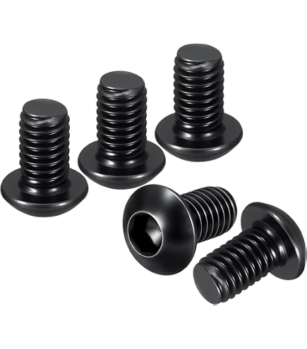 Unique Bargains 3/16'-24x1' 10.9 Alliage d'Acier Bouton Tête Hexagonale Bouchon Vis Boulon 20pcs