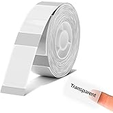 NIIMBOT Refill Labels Compatible with D11/D110/D101/H1S Label Maker, Waterproof, Oil-Proof Travel Bottles Labels for Storage Bins, Jar, Cosmetic Container, JADENS D110&D11