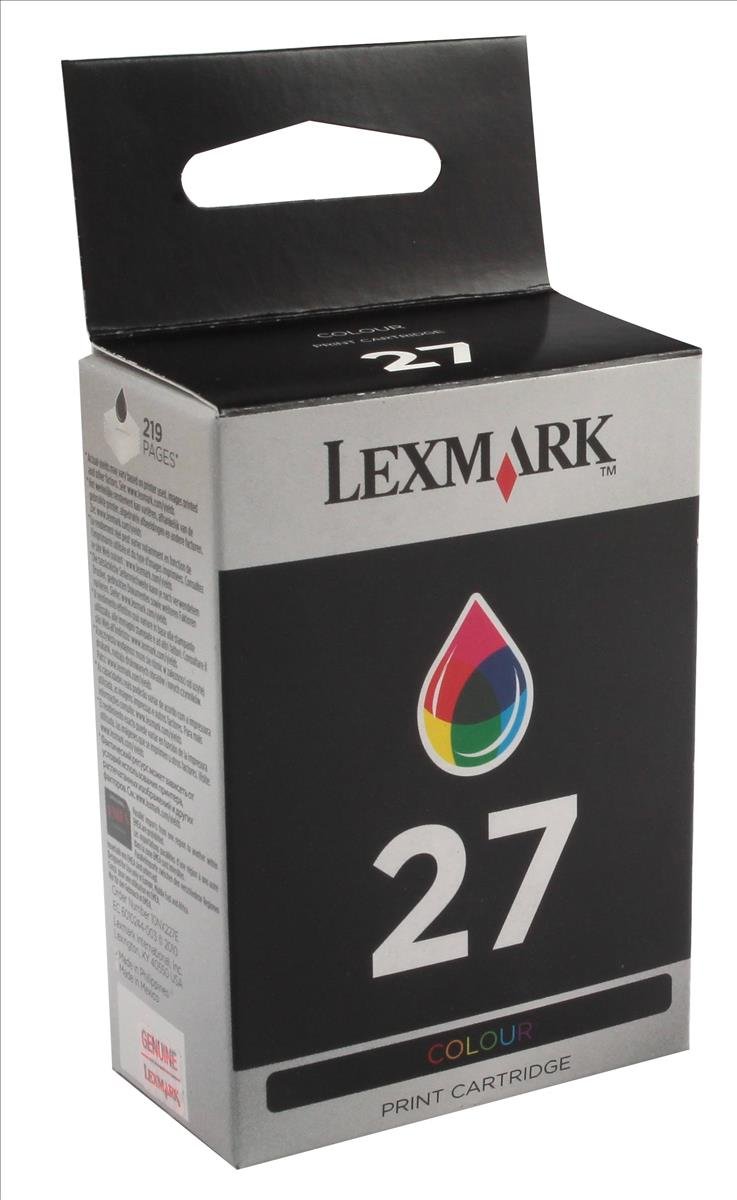 Lexmark 27 Colour Ink Cartridge (Moderate Yeild)