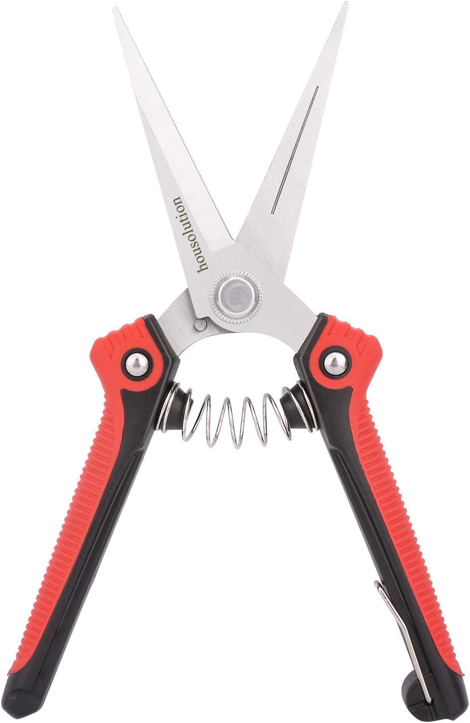AOFU Classic Pruning Shears, Razor Sharp Bypass Secateurs - Premium Hand Pruner, Tree Trimmer, Gardening Shear, Garden Clippers with Ergonomic Too (RED)