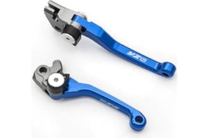 Krace CNC Motorcross Dirt Bike Pivot Brake Clutch Levers Set Fit For YZ125 2001 2002 2003 2004 2005 2006 2007, YZ125X 2017 2018 2019
