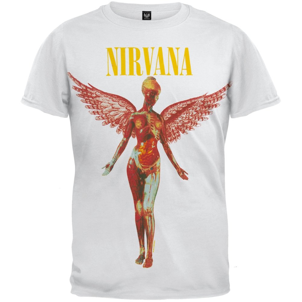 Nirvana In Utero Youth TShirt White, XLarge on Galleon Philippines Nirvana In Utero Youth TShirt White, XLarge on Galleon Philippines
