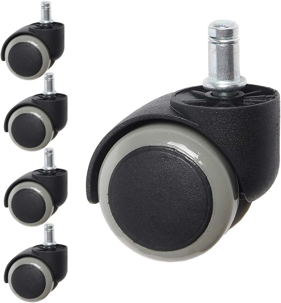 2″Office Chair Castors Swivel Replacement Heavy Duty Castor Wheels Unit
