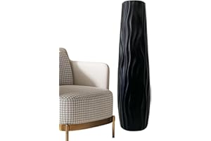 Tall Floor Vase, Textured Shatterproof Floors Standing Vases, Decorative Large Floor Vases, Modern Centerpieces, for Home Kit