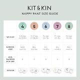 Kit & Kin Premium Nappy Pants Size 4 9-16 kg 132 Pcs 6 Packs view 7