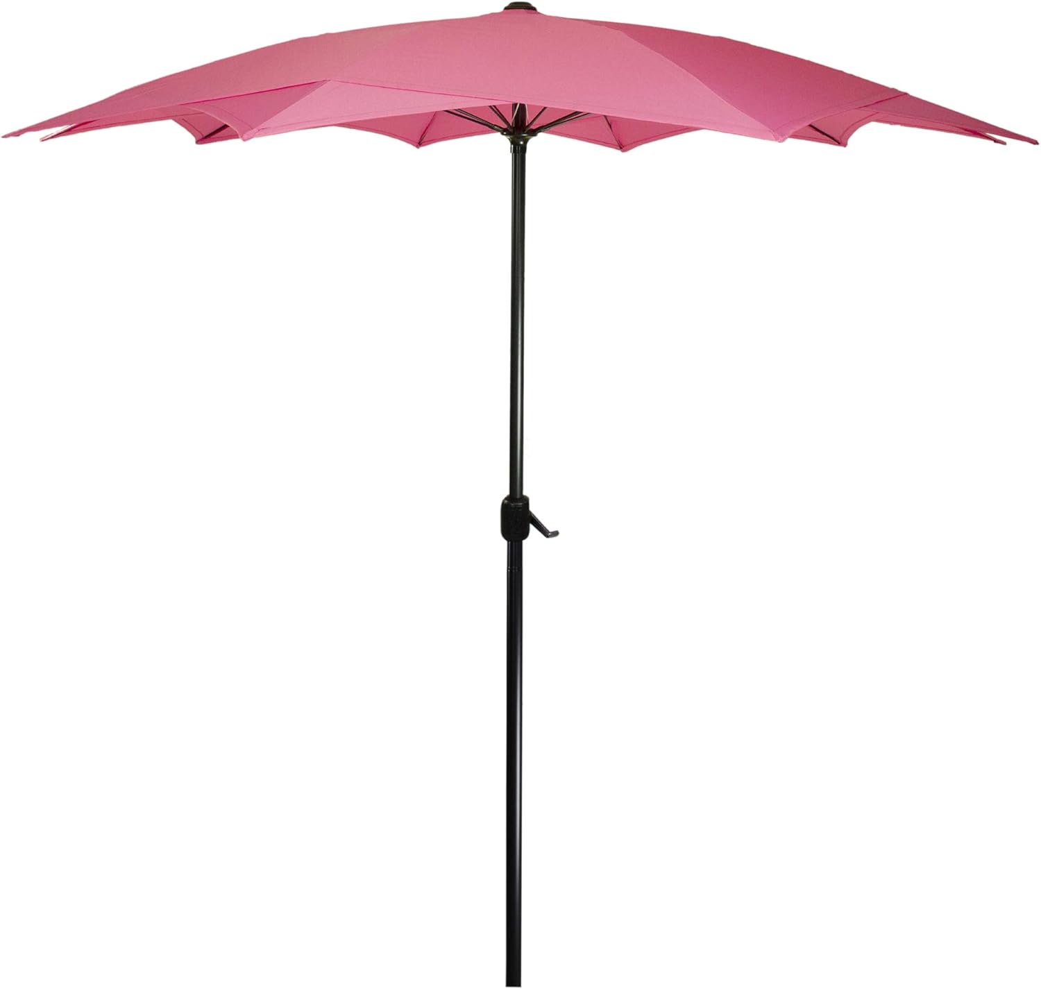 Amazon Com Northlight 8 85ft Outdoor Patio Lotus Umbrella With Hand Crank Pink Garden Outdoor