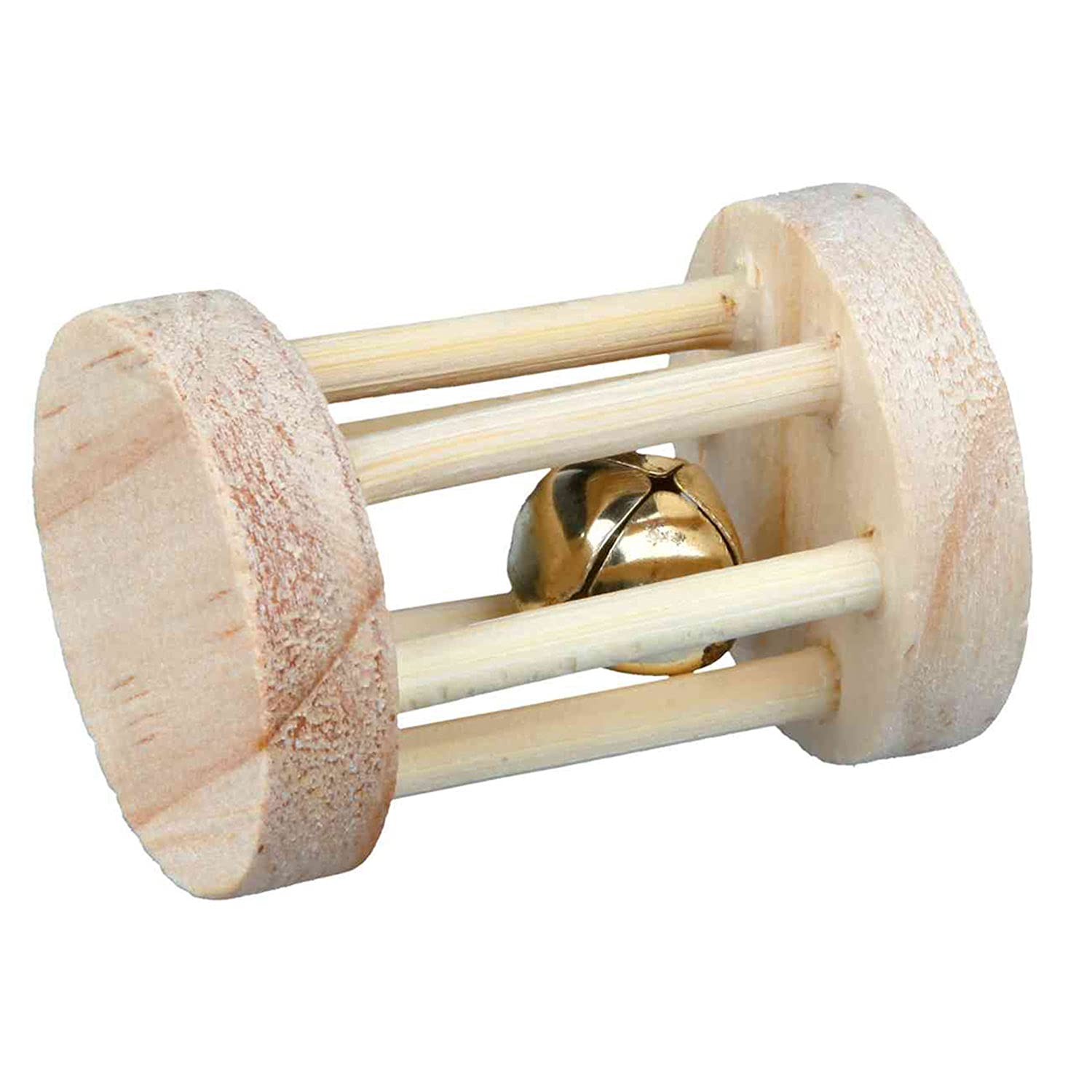 Trixie Wooden Playing Roll, 5 x 3.5 cm