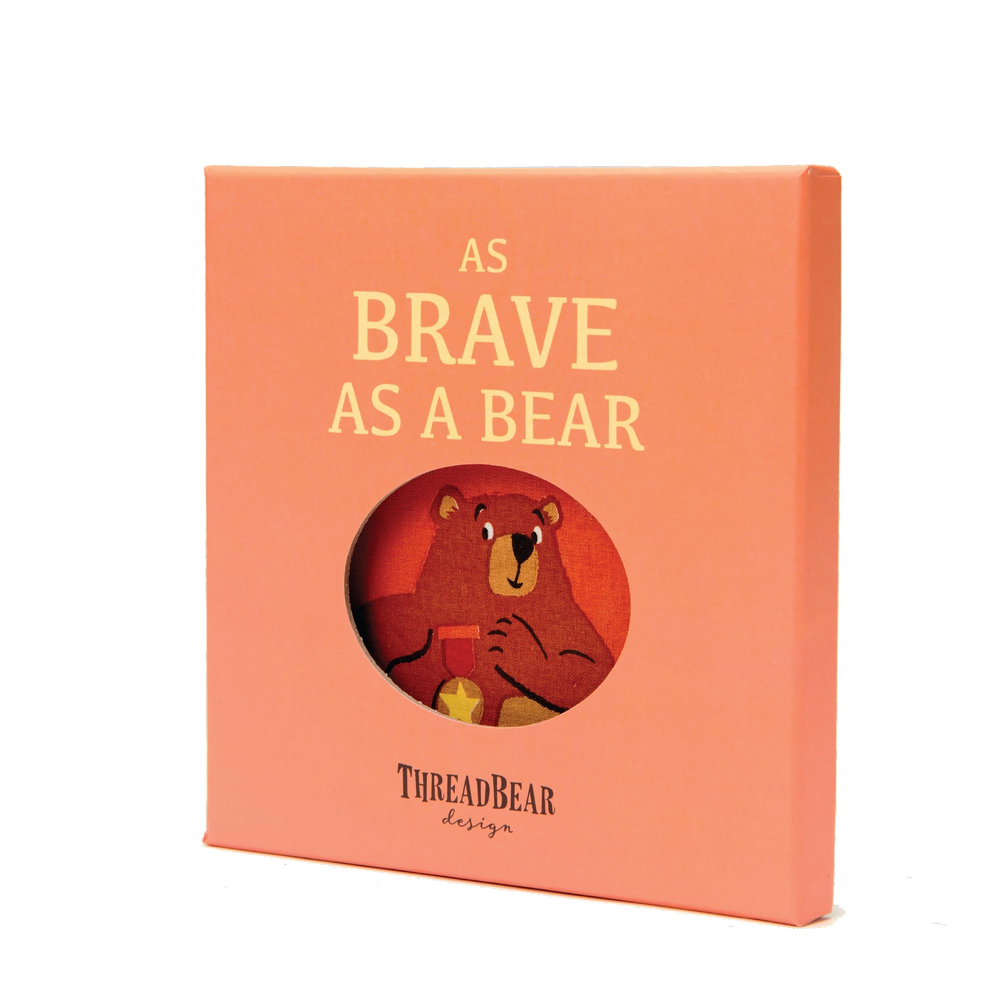 ThreadBear Design Cloth Rag Book for Early Learning and Reading Development | Illustrated, Soft Material