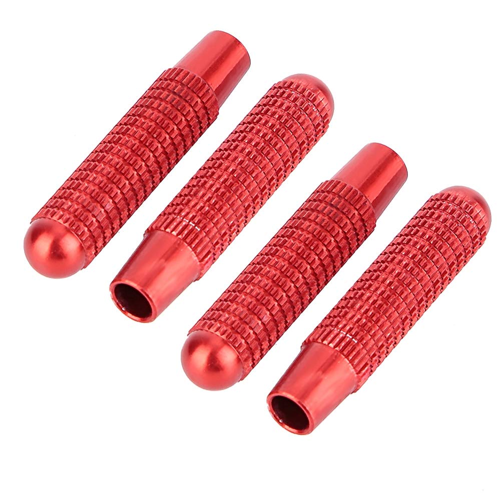 4pcs Car Door Lock Pin Knob Cover Aluminum Alloy Car Door Lock Pin Auto