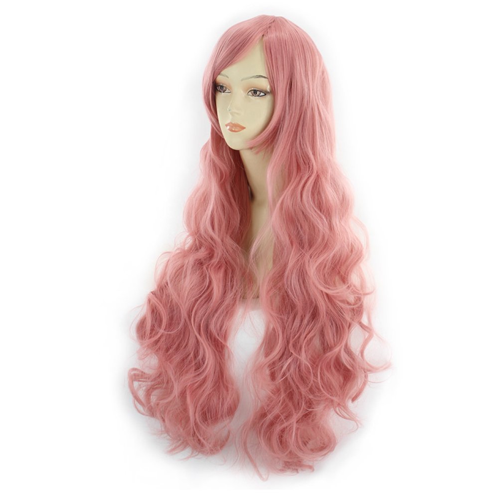 Pink anime wig Clearance