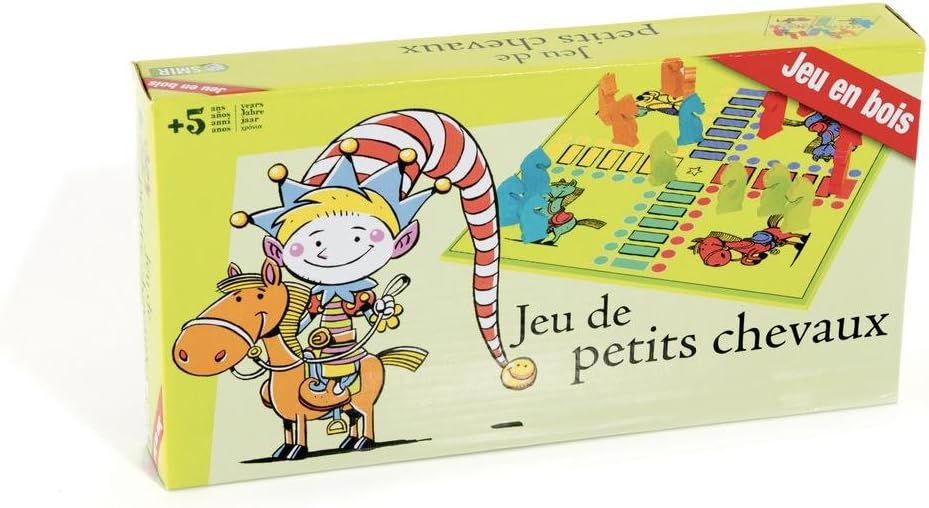 Jeujura JeujuraJ11861 Flashy Coloured Board Game In Wooden Box (100-Piece), Multi-color, Small - Image 5