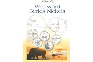 H.E. Harris by Whitman Deluxe Folder: Westward Journey Nickel Series: 2004-2006 (H.E. Harris Coin Folder)