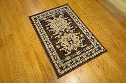 Unique Loom Taftan Collection Border Geometric