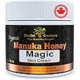 Organic Manuka Honey Intense Moisturising Baby-Skin Cream – Non-Greasy Deep Hydrating and Healing for Extra-Dry Skin Suitable