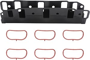 MK-MORZON MS 92808-1 Engine Intake Manifold Gasket Set Compatible with J-eep Wrangler Dodge Grand Caravan Chrysle Town & Country Voyager 3.3L 3.8L V6