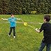 FUN LITTLE TOYS 5 Outdoor Games Set Kids Outdoor Toys with 6 Flying Discs, Zip Ball, Toss and Catch Game, Ring Toss Game and 2 Jump Ropes