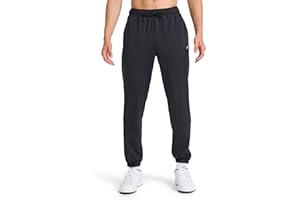 Reebok Mens Velocity Pant, Standard Fit, 31” Inseam, Lightweight Stretch Air Weave Scuba Fabric