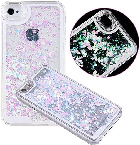iCosow™ iPhone 6/6s Hard Case Flowing Liquid Floating Luxury Bling Glitter Sparkle Case Cover Fashion Creative Design for Grils Children fits for iPhone 6/6s 4.7 inch