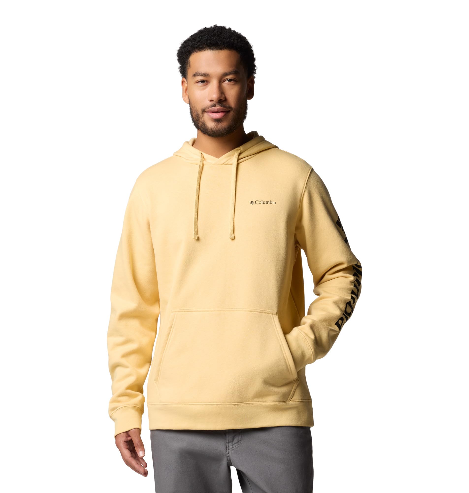 Columbia Men's Trek Hoodie, Sand Dune/CSC Sleeve Logo, X-Small Image Columbia Men's Trek Hoodie, Sand Dune/CSC Sleeve Logo, X-Small Image