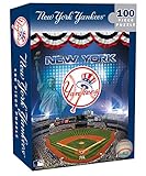 MasterPieces MLB New York Yankees Jigsaw Puzzle, 100 Pieces