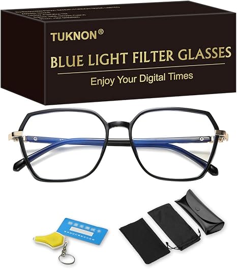 Blaulichtfilter Brille, Blaufilter Brille, Computerbrille, Bildschirm ...