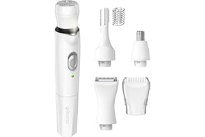 Conair GIRLBOMB All-in-One Face/Body Trimmer and Shaver Set for Women, Wet/Dry, Rechargeable